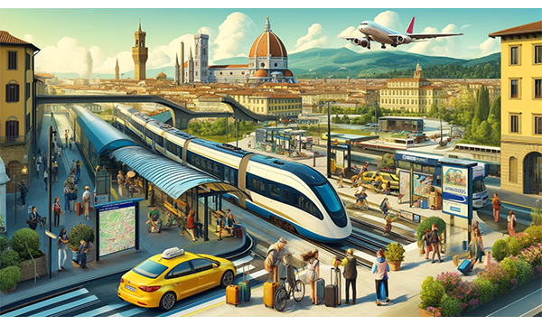 Transports from/to Florence.